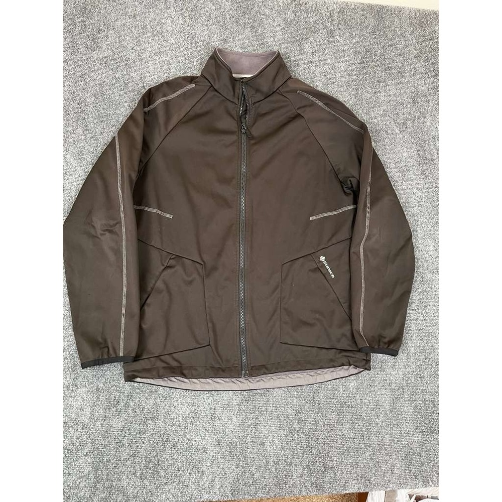 EUC Sunice Chase Zephal Elite Waterproof Stretch Woven Jacket Mens Large Brown